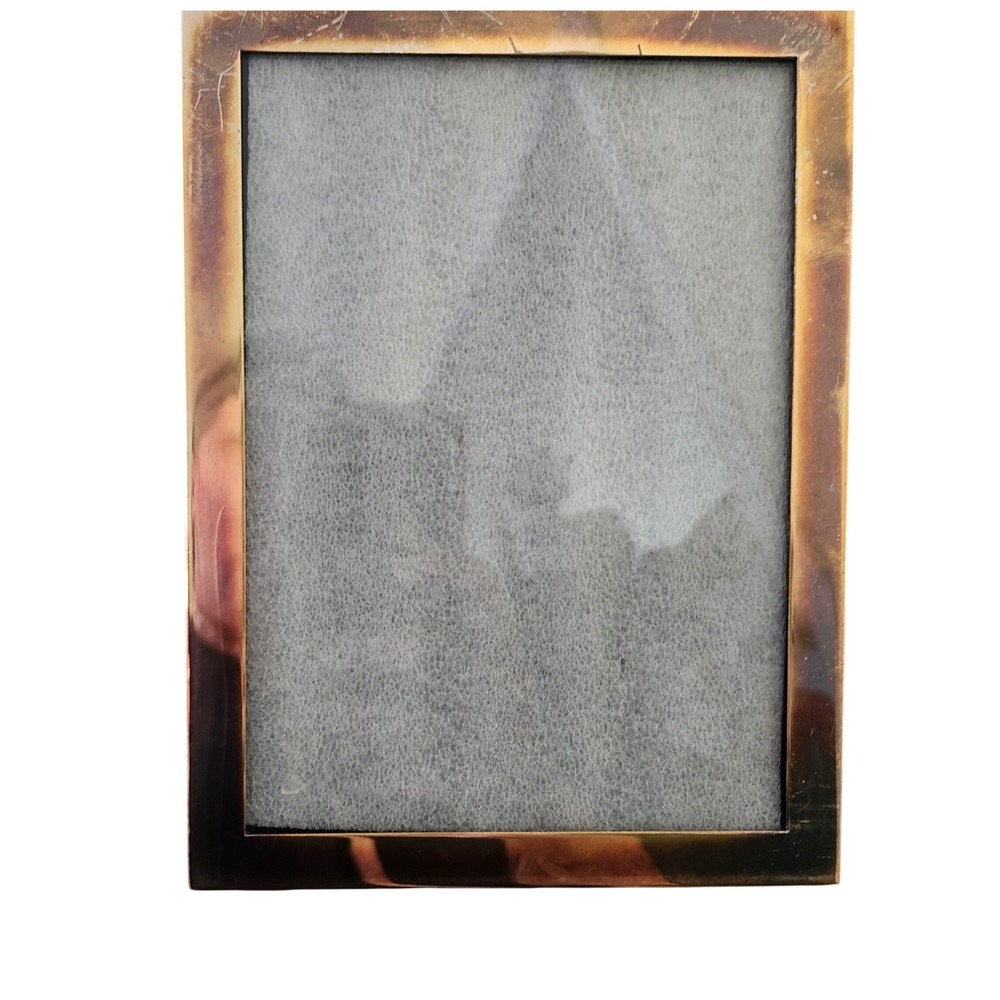 Pottery Barn Picture Frame 5x7 Bronze Copper Metallic Rectangular Modern